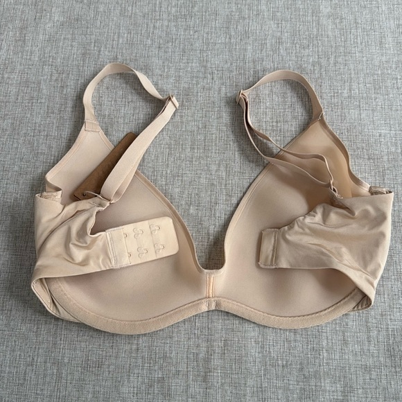 SKIMS Nude Weightless Scoop Bra Unlined Underwire Sand Nude size 32DDD - Picture 6 of 6